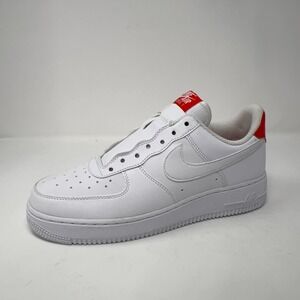 Nike Air Force 1 '07 White/LT Crimson Foam Women's Size 8.5 Left Shoe Only